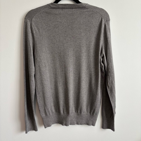 Banana Republic Charcoal V-Neck Sweater - Picture 3 of 5